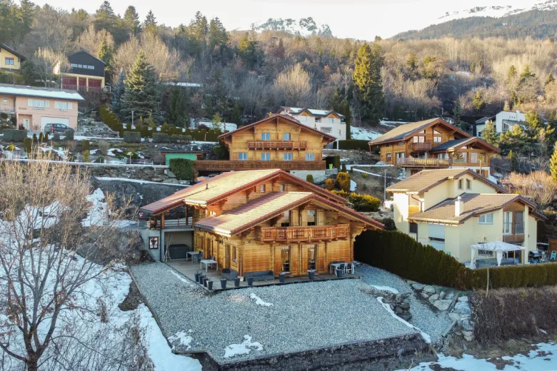 Zu verkaufen Mollens VS Einfamilienhaus Schweiz - cChic-immoHub Ihr Immobilienportal