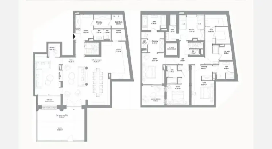 Appartement à vendre à Val-d'Isère - Val d’Isère Espace Killy : Rare Appartement de luxe 4 Chambres, 4 salles de bains- Finitions Haut de Gamme, Ski Directhjhv - Smart Propylaia (30)