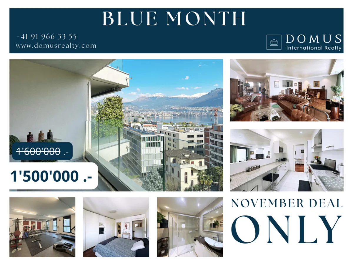 Lugano zu verkaufen Wohnung Schweiz - cChic-immoHub Ihr Immobilienportal