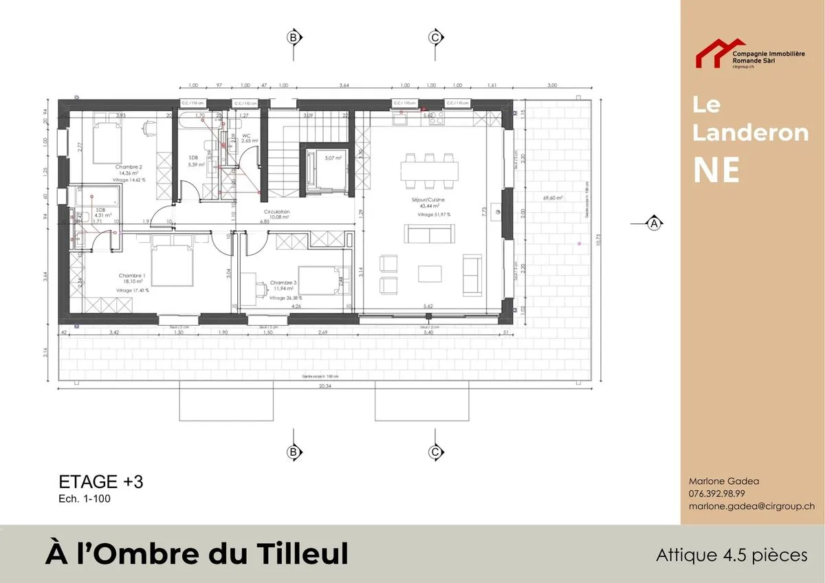 Le Landeron for sale Attic flat Switzerland - cChic-immoHub your real estate portal