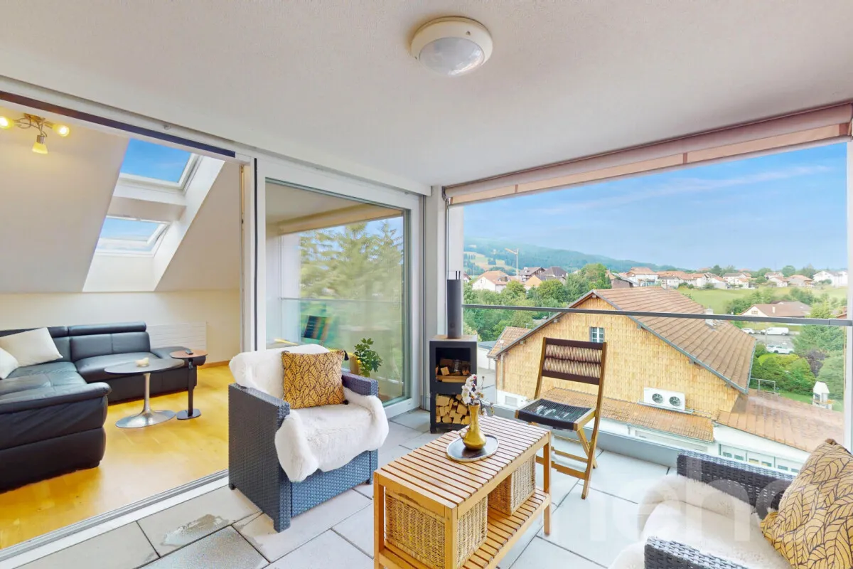 Vaulruz zu verkaufen Dachwohnung Schweiz - cChic-immoHub Ihr Immobilienportal