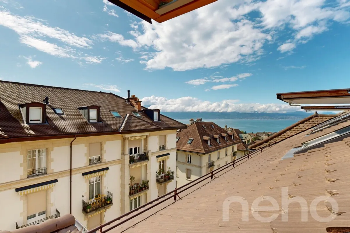 Lausanne In vendita Appartamento mansardato Svizzera - 
cChic-immoHub Il vostro portale immobiliare