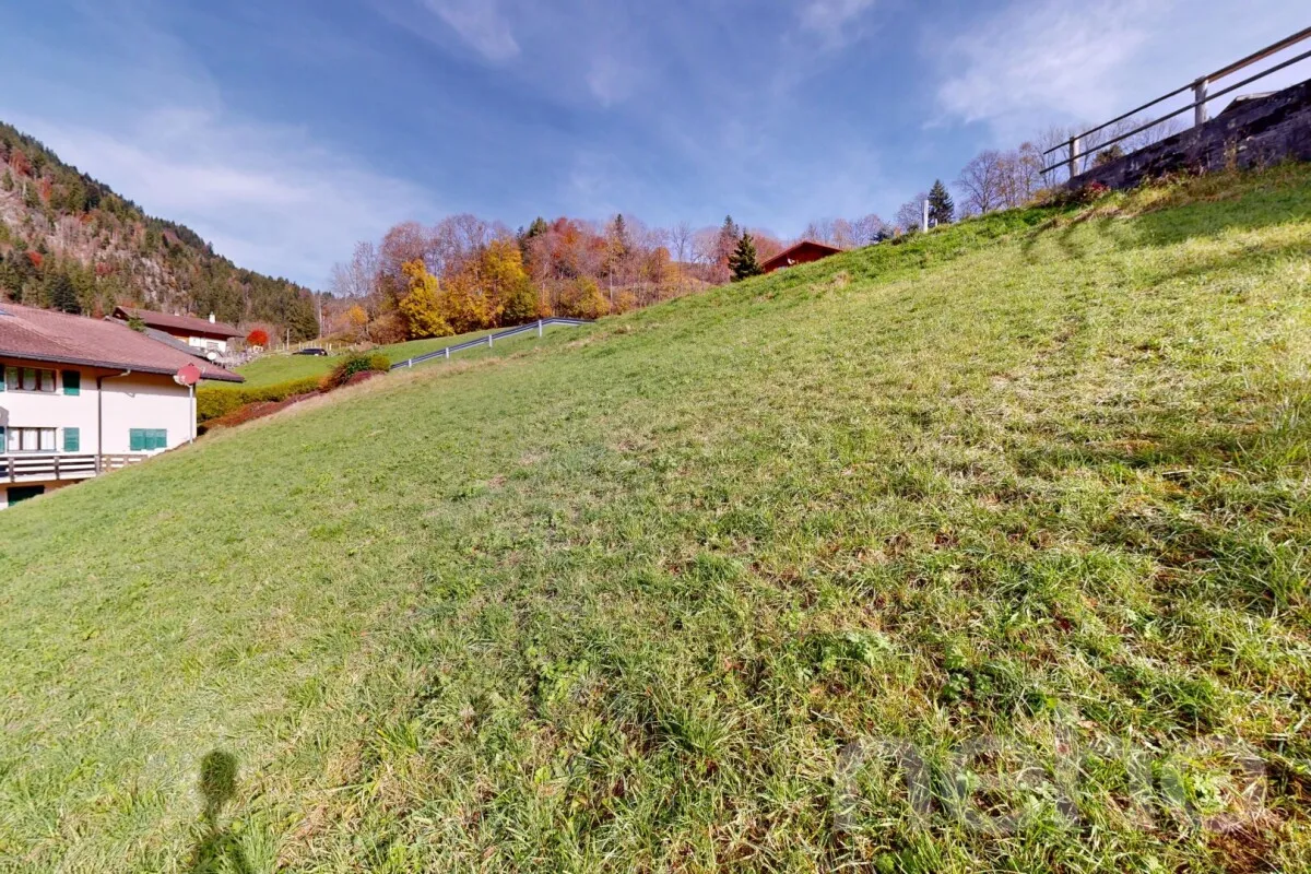 Le Sépey for sale Building plot Switzerland - cChic-immoHub your real estate portal