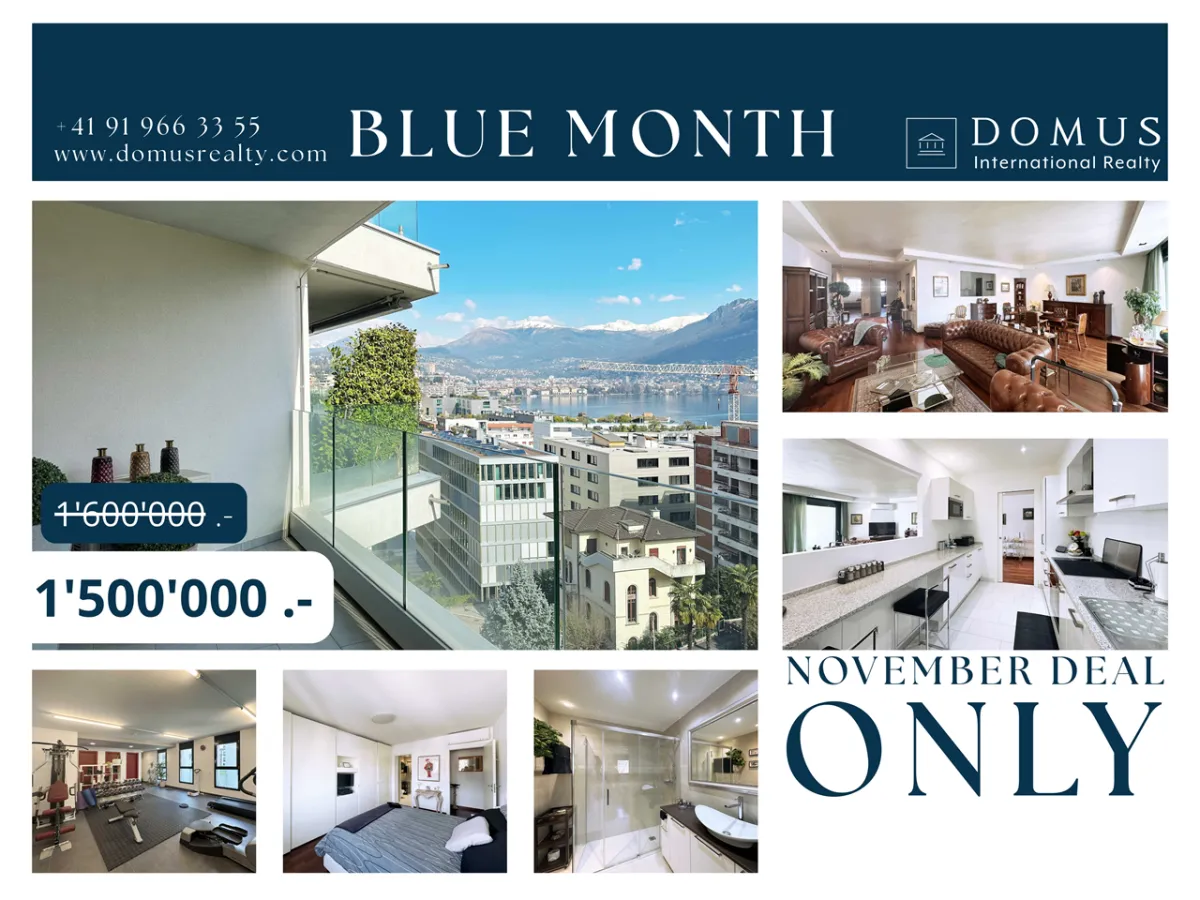Lugano zu verkaufen Wohnung Schweiz - cChic-immoHub Ihr Immobilienportal