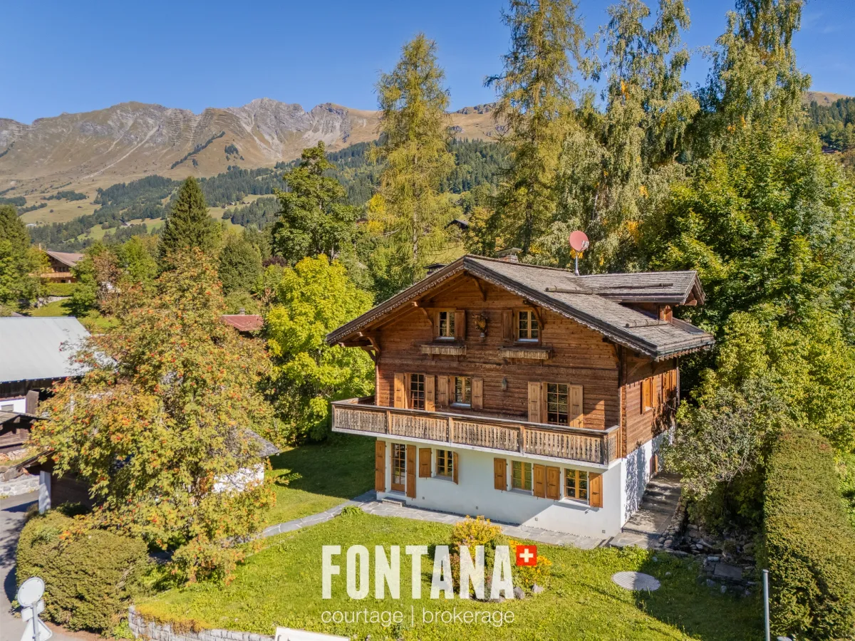 Les Diablerets for sale Chalet Switzerland - cChic-immoHub your real estate portal