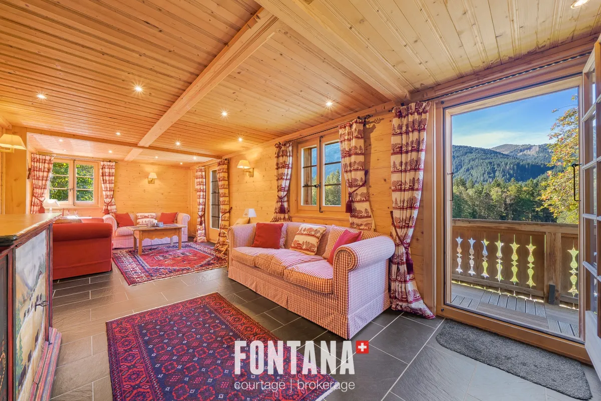 Les Diablerets for sale Chalet Switzerland - cChic-immoHub your real estate portal