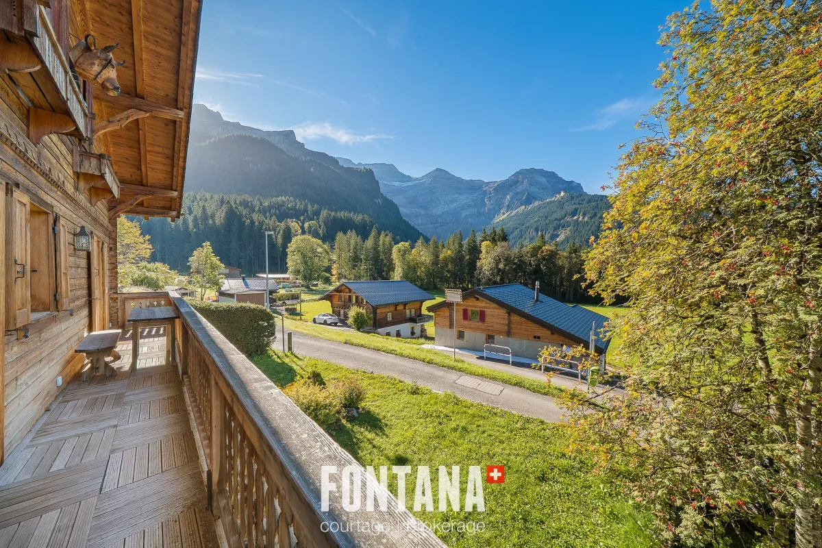 Les Diablerets for sale Chalet Switzerland - cChic-immoHub your real estate portal