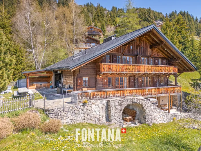 For sale Chalet Morgins Switzerland - cChic-immoHub your real estate portal