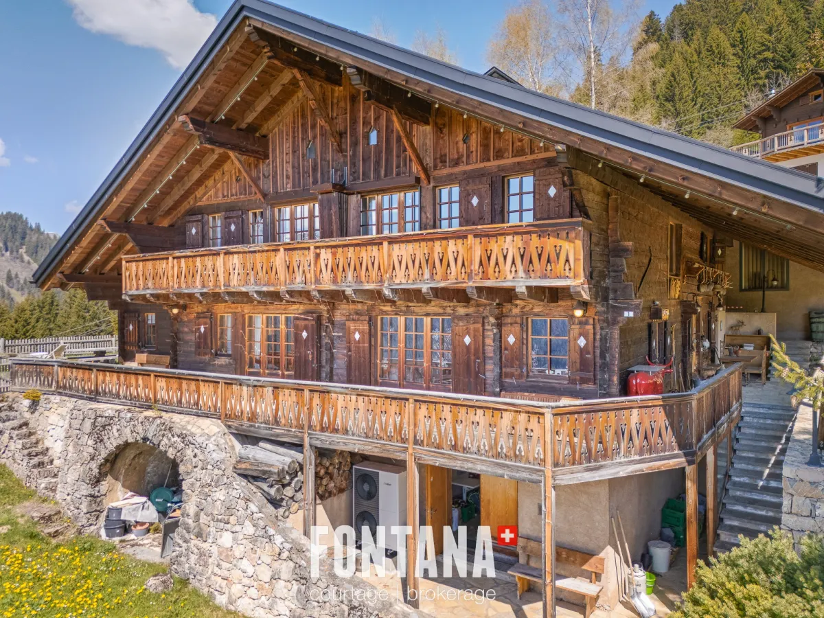 Morgins for sale Chalet Switzerland - cChic-immoHub your real estate portal