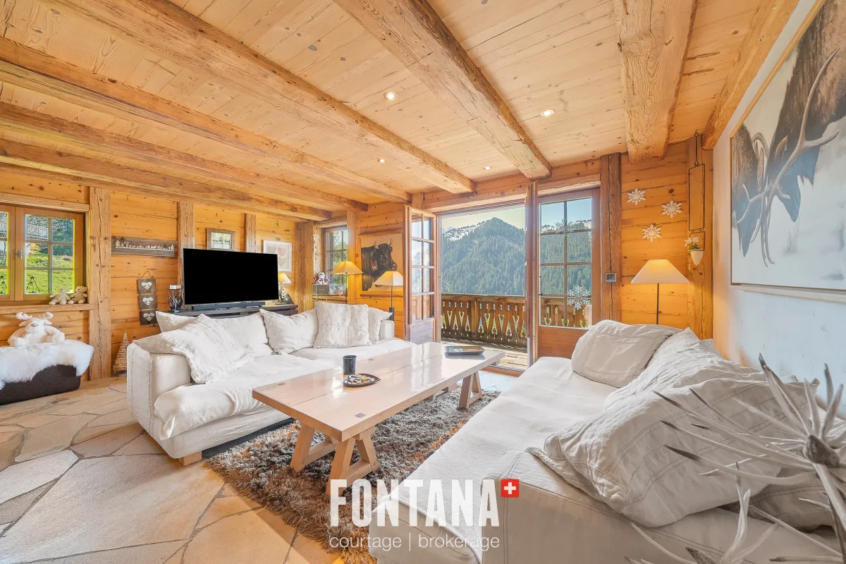 Morgins for sale Chalet Switzerland - cChic-immoHub your real estate portal