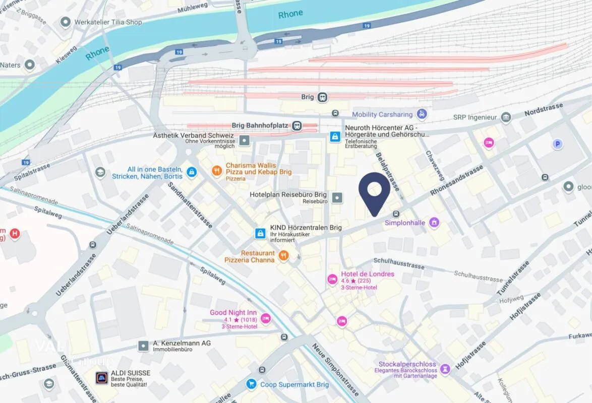 Brig à louer Vitrine Suisse - cChic-immoHub votre portail immobilier