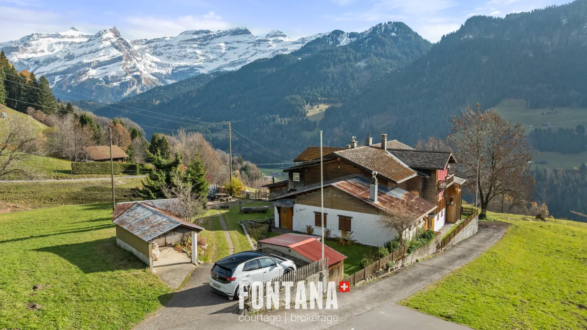 La Comballaz for sale Chalet Switzerland - cChic-immoHub your real estate portal