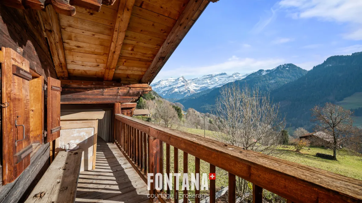 La Comballaz for sale Chalet Switzerland - cChic-immoHub your real estate portal