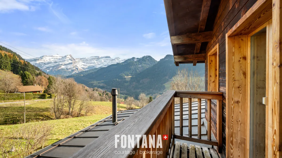 La Comballaz for sale Chalet Switzerland - cChic-immoHub your real estate portal