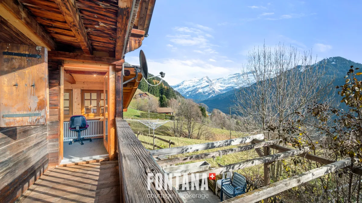 La Comballaz for sale Chalet Switzerland - cChic-immoHub your real estate portal