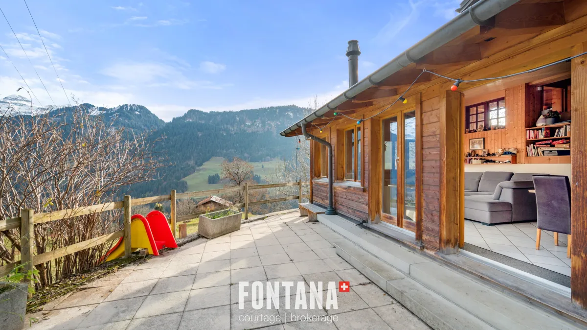 La Comballaz for sale Chalet Switzerland - cChic-immoHub your real estate portal