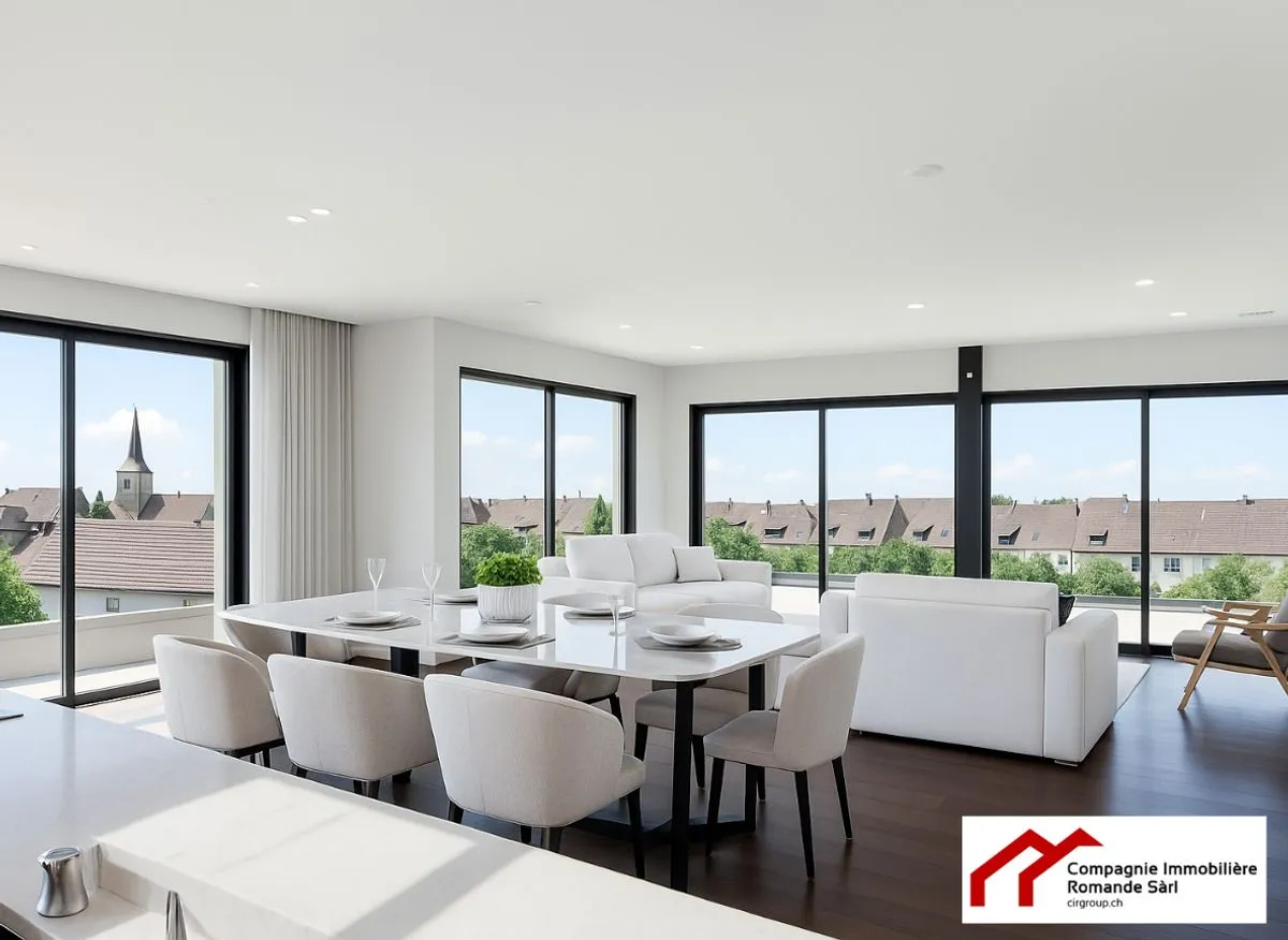 Le Landeron for sale Attic flat Switzerland - cChic-immoHub your real estate portal