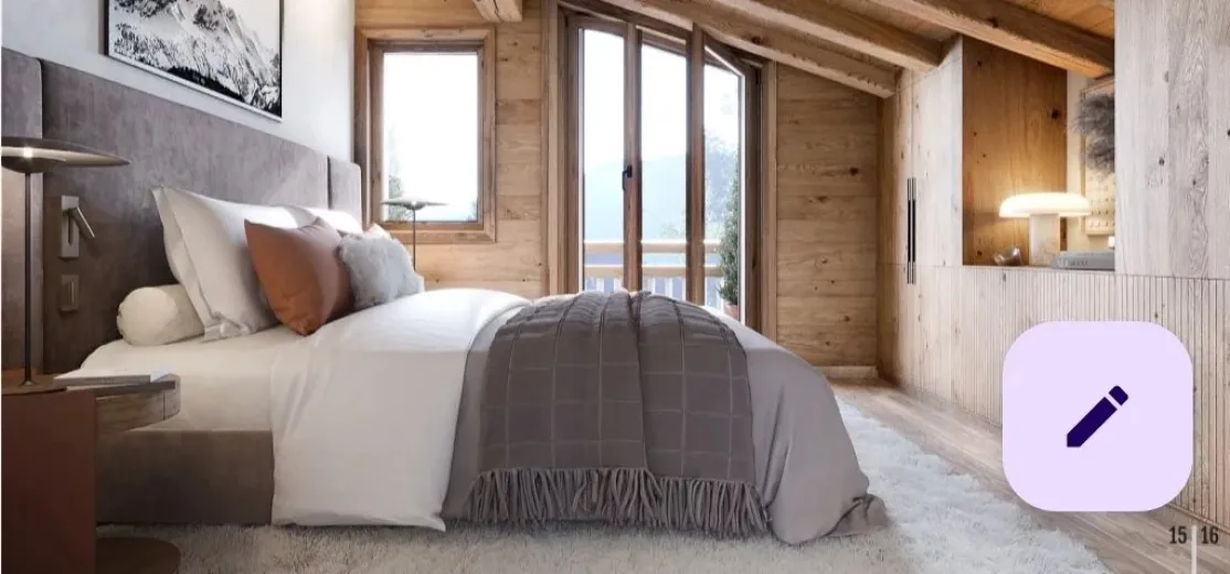 House for sale in Megève - Luxury New 4 bedrooms Chalet in Megéve Rochebrune – Ski-in/Ski-out, Close to Town - Smart Propylaia (3)