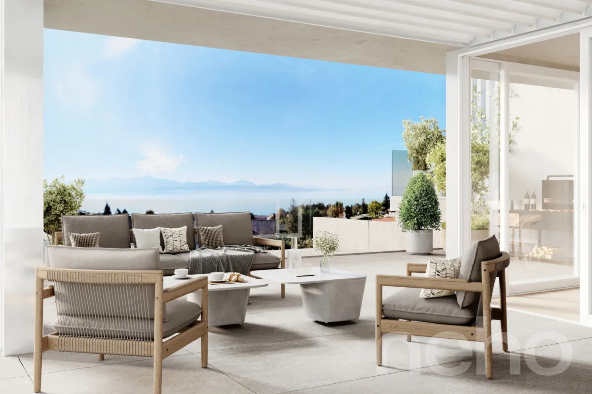 La Croix zu verkaufen Terrassenwohnung Schweiz - cChic-immoHub Ihr Immobilienportal