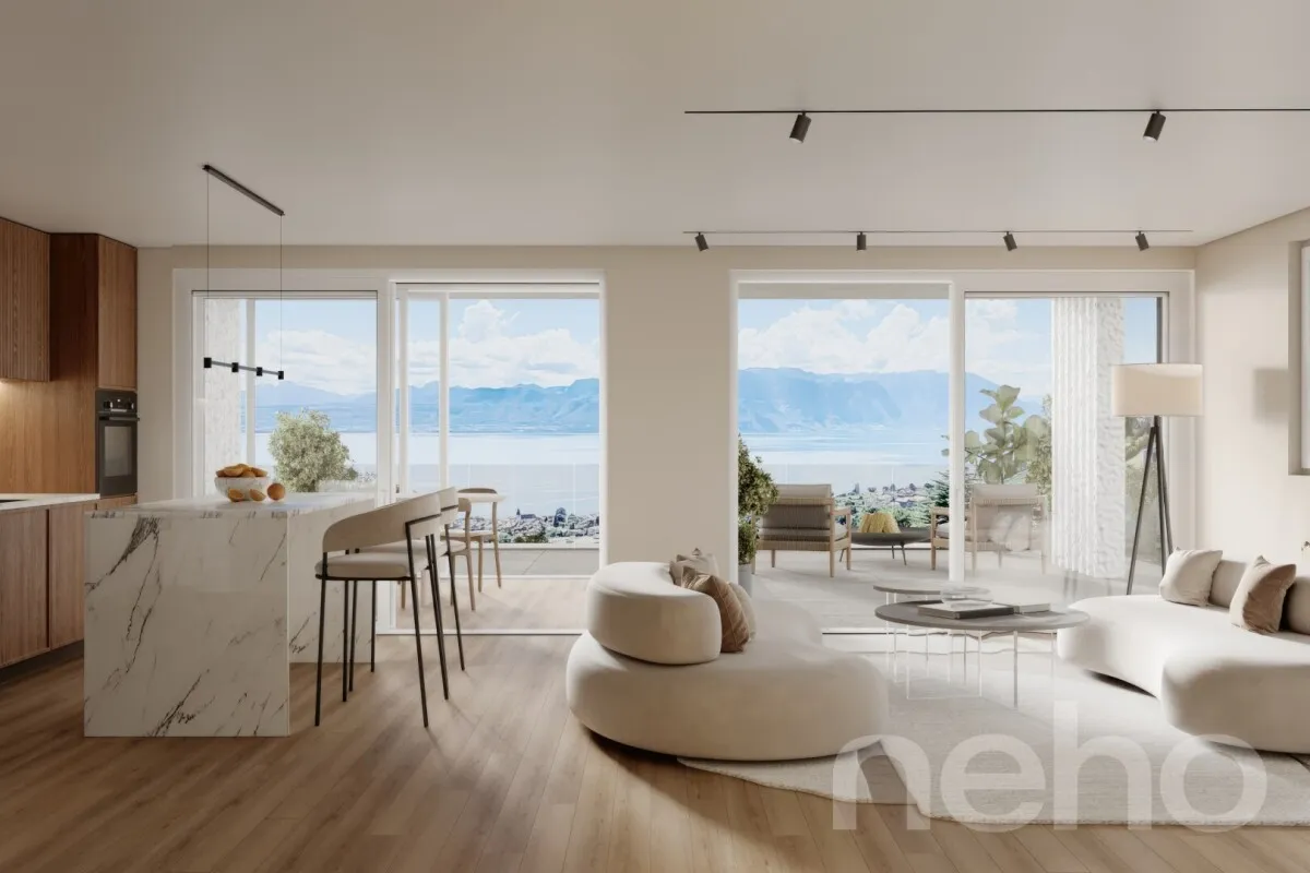 La Croix for sale Terrace flat Switzerland - cChic-immoHub your real estate portal