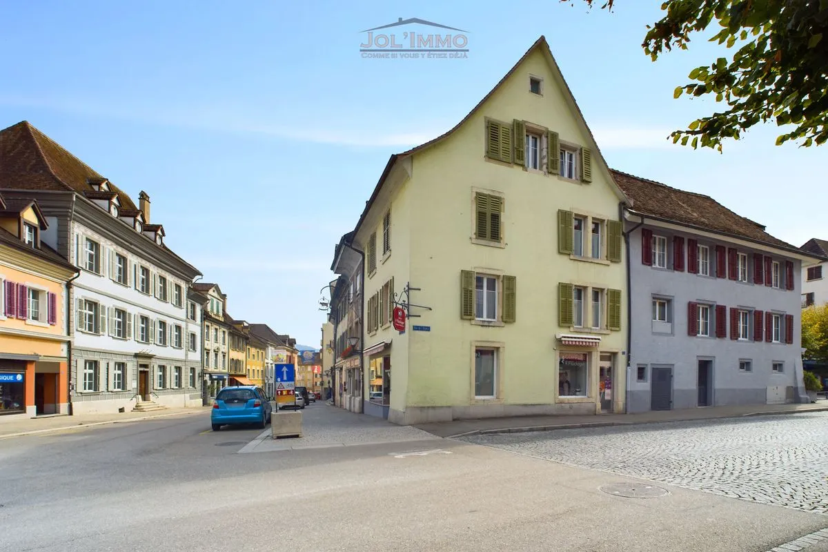 Delémont for sale Living and commercial building Switzerland - cChic-immoHub your real estate portal