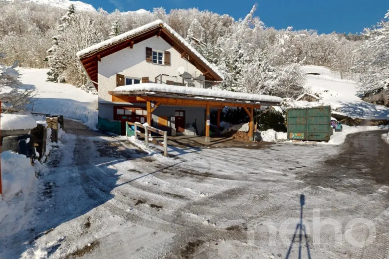 Zu verkaufen Einfamilienhaus Jaun Schweiz - cChic-immoHub Ihr Immobilienportal