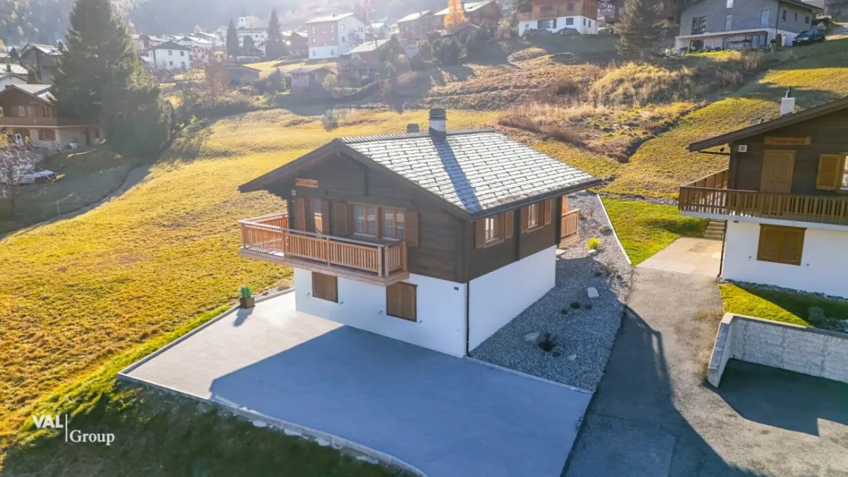Unterbäch VS zu verkaufen Einfamilienhaus Schweiz - cChic-immoHub Ihr Immobilienportal