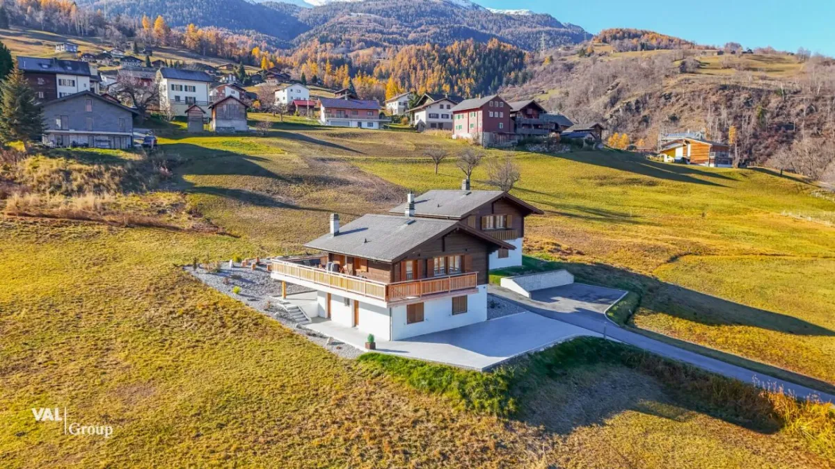 Unterbäch VS zu verkaufen Einfamilienhaus Schweiz - cChic-immoHub Ihr Immobilienportal