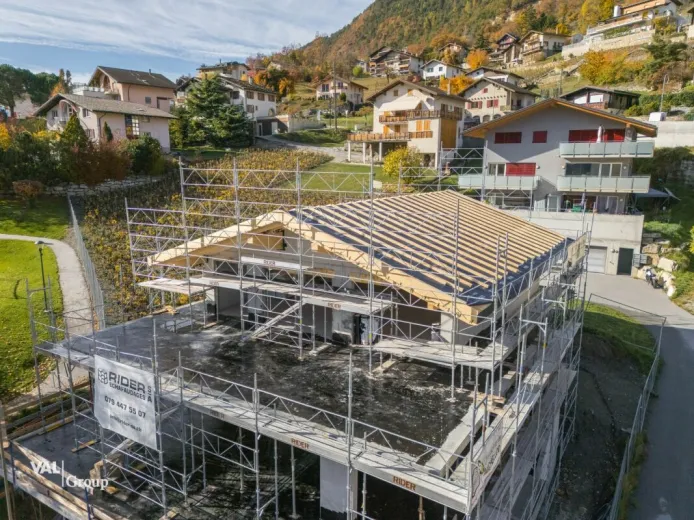 Zu verkaufen Flanthey Attikawohnung Schweiz - cChic-immoHub Ihr Immobilienportal