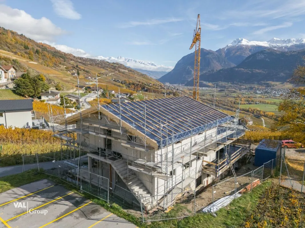 Flanthey zu verkaufen Attikawohnung Schweiz - cChic-immoHub Ihr Immobilienportal