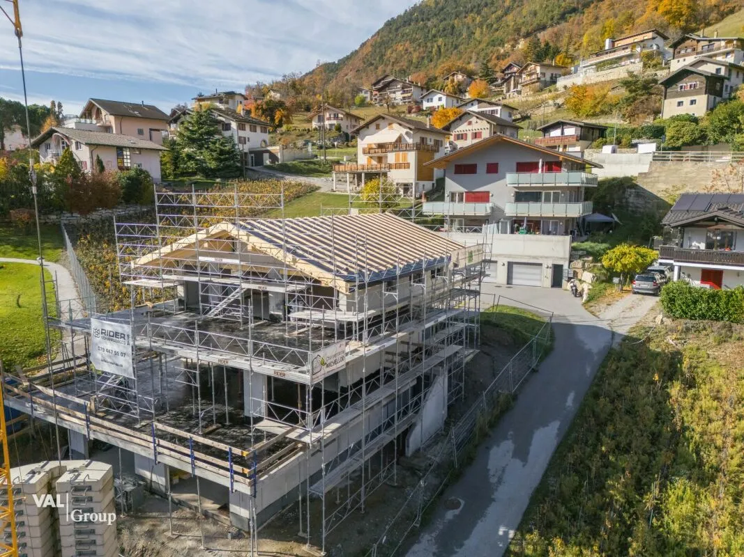 Flanthey zu verkaufen Attikawohnung Schweiz - cChic-immoHub Ihr Immobilienportal