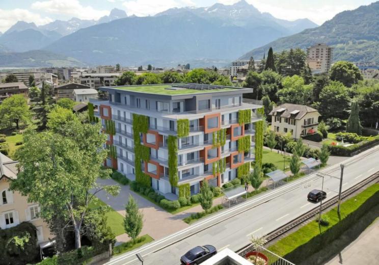 Appartement à vendre à Monthey - Bel appartement de 2,5 pièces avec balcon à Monthey - Smart Propylaia (3)