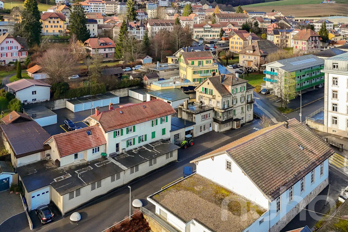 Ste-Croix zu verkaufen Mehrfamilienhaus Schweiz - cChic-immoHub Ihr Immobilienportal