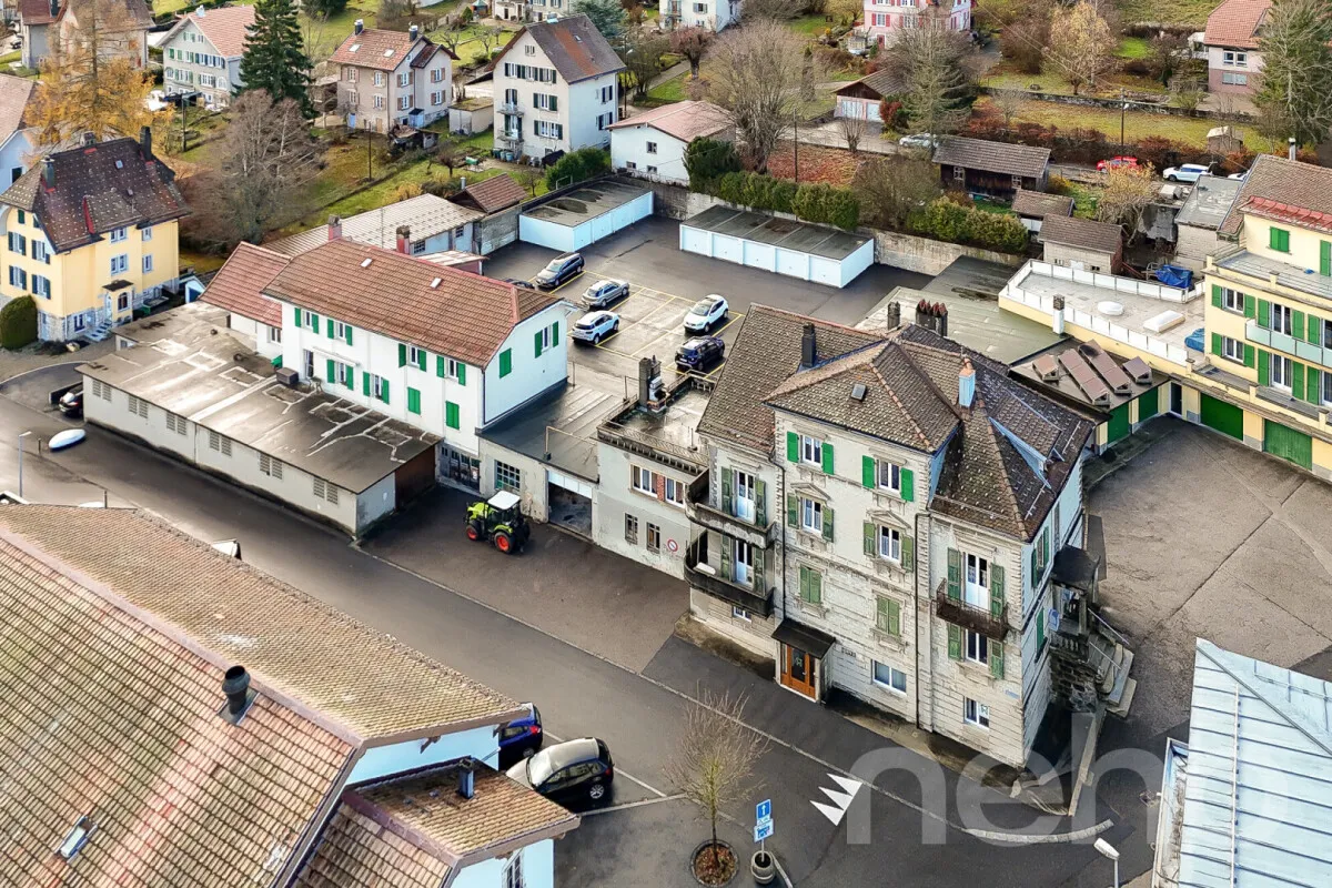 Ste-Croix zu verkaufen Mehrfamilienhaus Schweiz - cChic-immoHub Ihr Immobilienportal