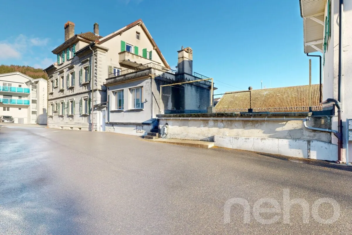 Ste-Croix zu verkaufen Mehrfamilienhaus Schweiz - cChic-immoHub Ihr Immobilienportal