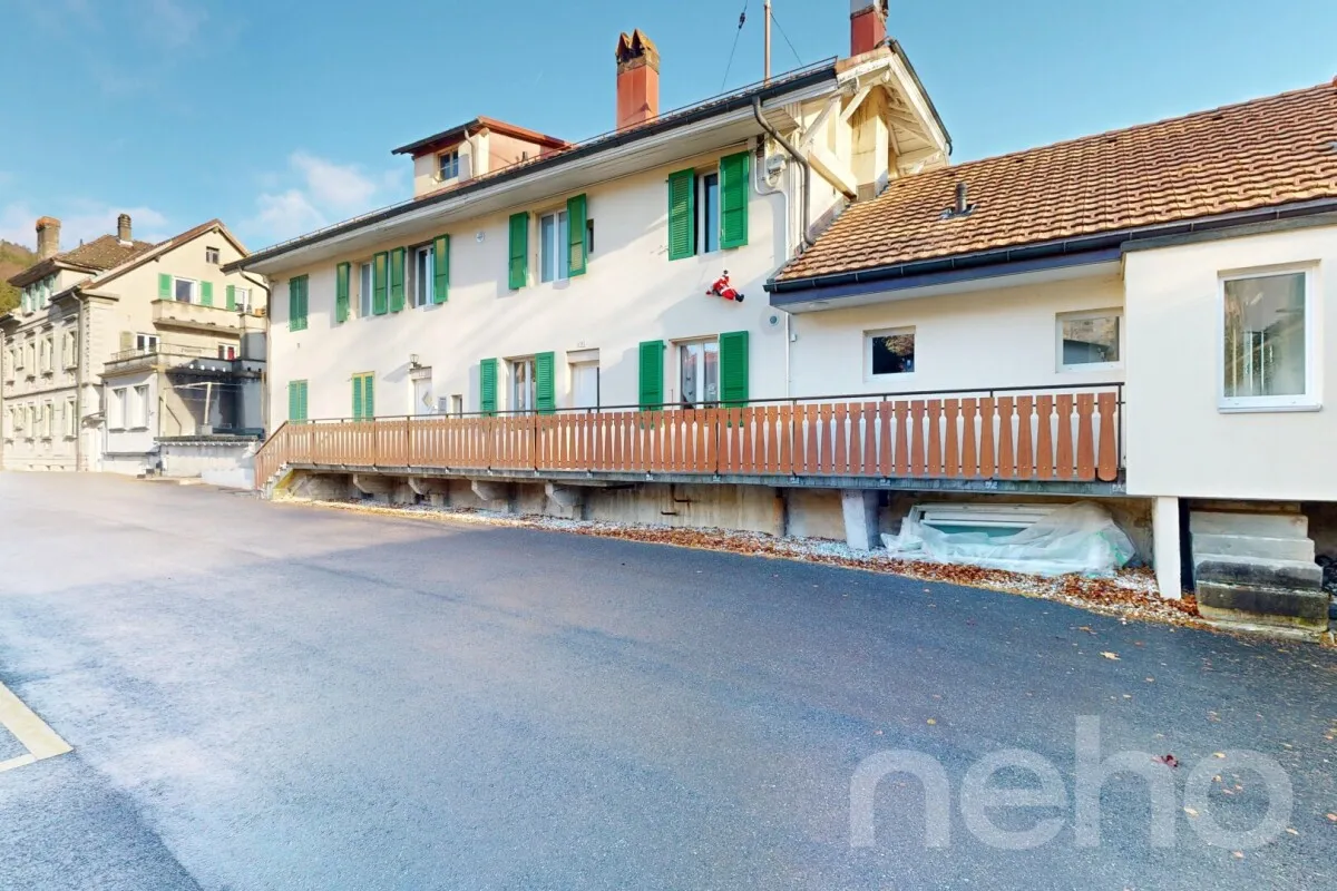 Ste-Croix zu verkaufen Mehrfamilienhaus Schweiz - cChic-immoHub Ihr Immobilienportal