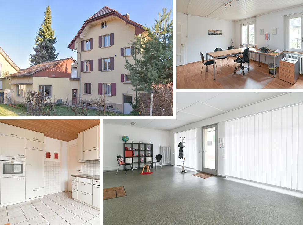 Gränichen zu verkaufen Wohn- und geschäftshaus Schweiz - cChic-immoHub Ihr Immobilienportal