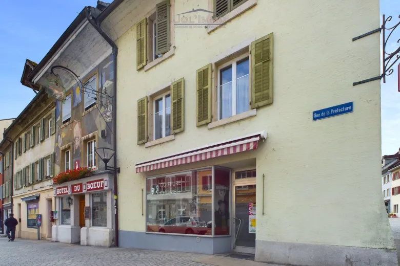 Zu verkaufen Delémont Wohn- und geschäftshaus Suisse - cChic-immoHub Ihr Immobilienportal