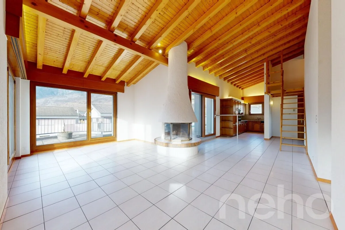 Conthey zu verkaufen Attikawohnung Schweiz - cChic-immoHub Ihr Immobilienportal