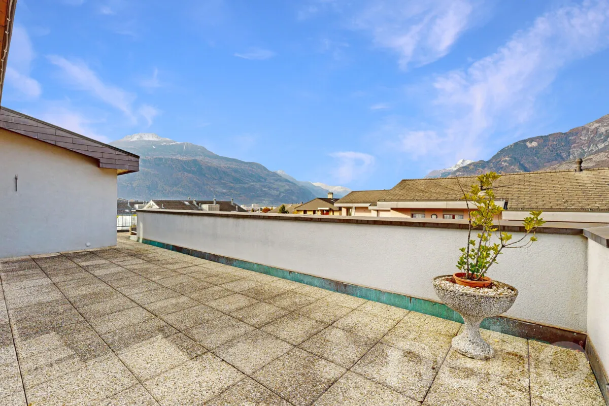 Conthey zu verkaufen Attikawohnung Schweiz - cChic-immoHub Ihr Immobilienportal