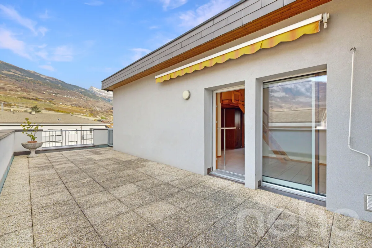 Conthey zu verkaufen Attikawohnung Schweiz - cChic-immoHub Ihr Immobilienportal