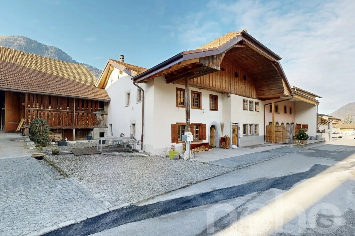 Grandvillard zu verkaufen Angebautes Haus Schweiz - cChic-immoHub Ihr Immobilienportal