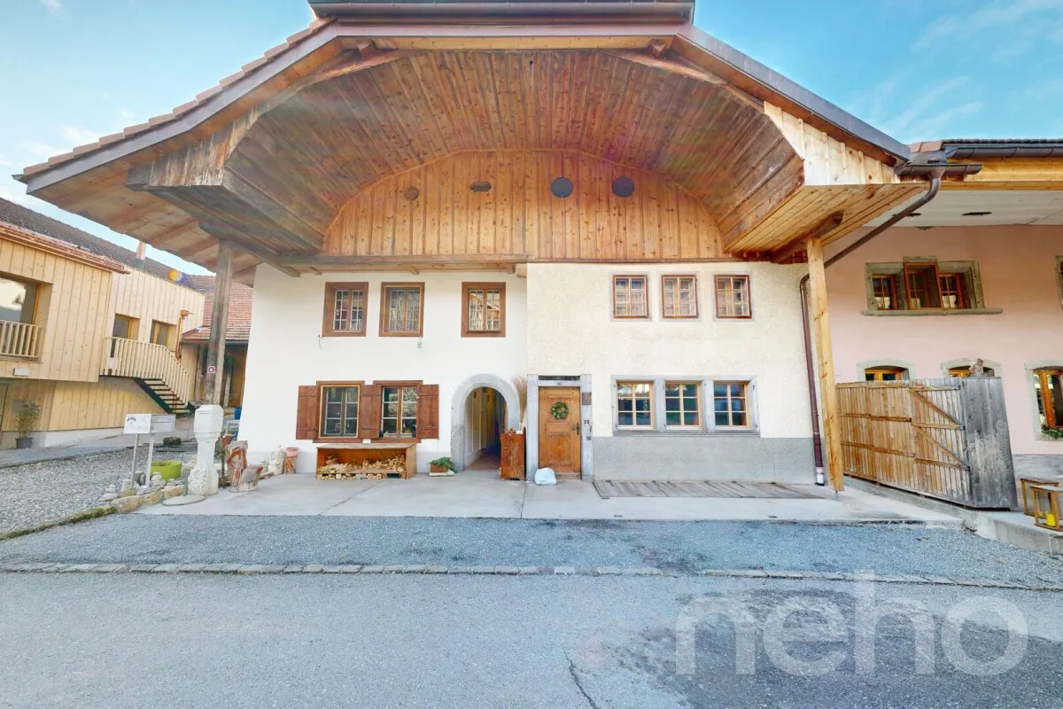 Grandvillard zu verkaufen Angebautes Haus Schweiz - cChic-immoHub Ihr Immobilienportal