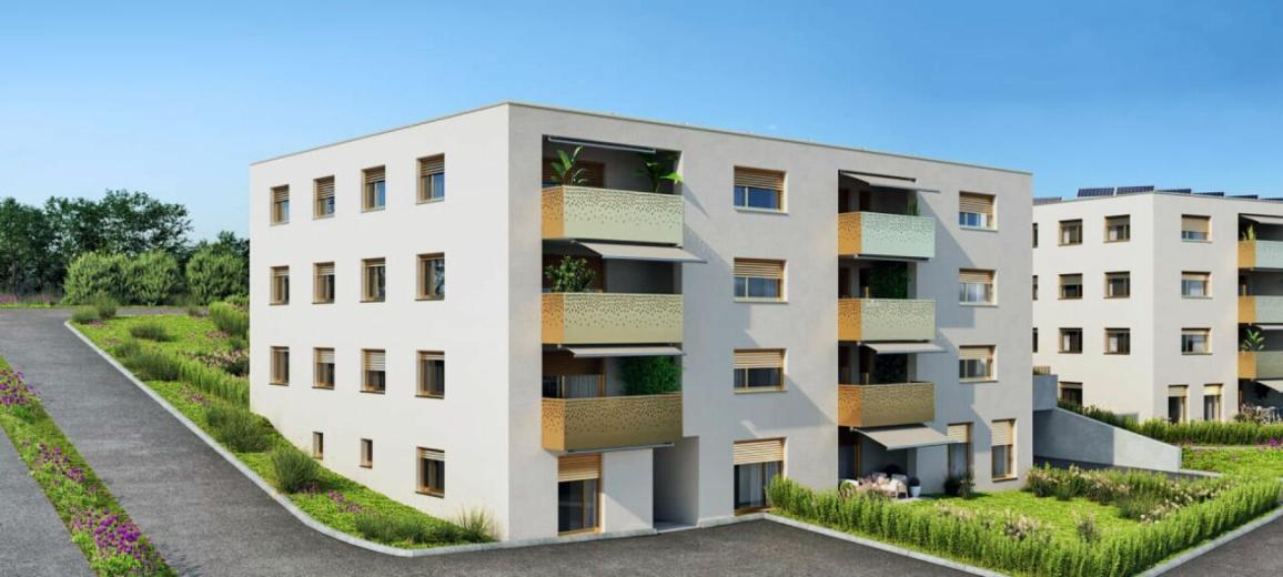 Wohnung zu verkaufen in Murist - Wohnung zu verkaufen in Murist, 3.5 Zimmer, 101 m2 - Smart Propylaia (6)