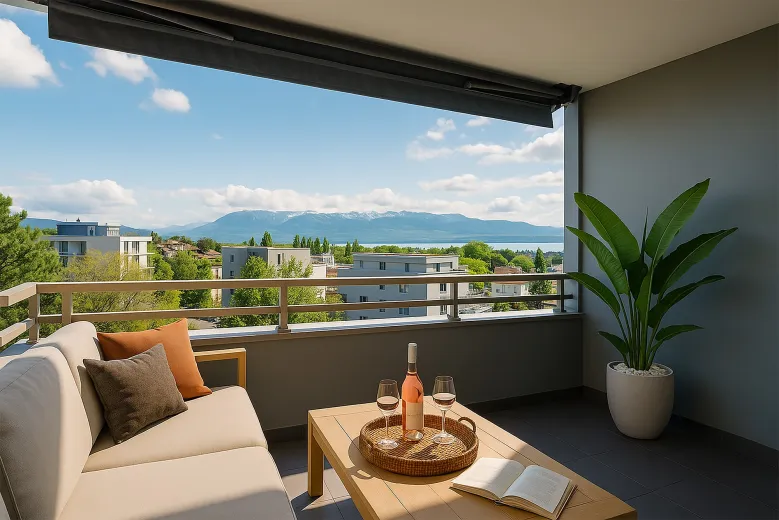 Appartement à vendre à Lausanne - 1007 Lausanne - Appartement de standing avec vue panoramique sur le lac Léman - Smart Propylaia (99)