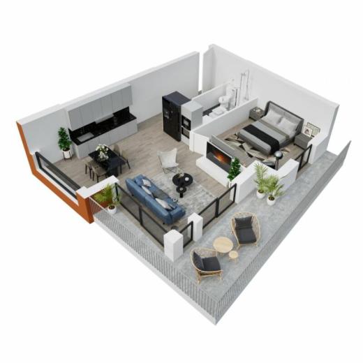 Wohnung zu verkaufen in Monthey - Wohnung zu verkaufen in Monthey, 2.5 Zimmer, 83 m2 - Smart Propylaia (6)