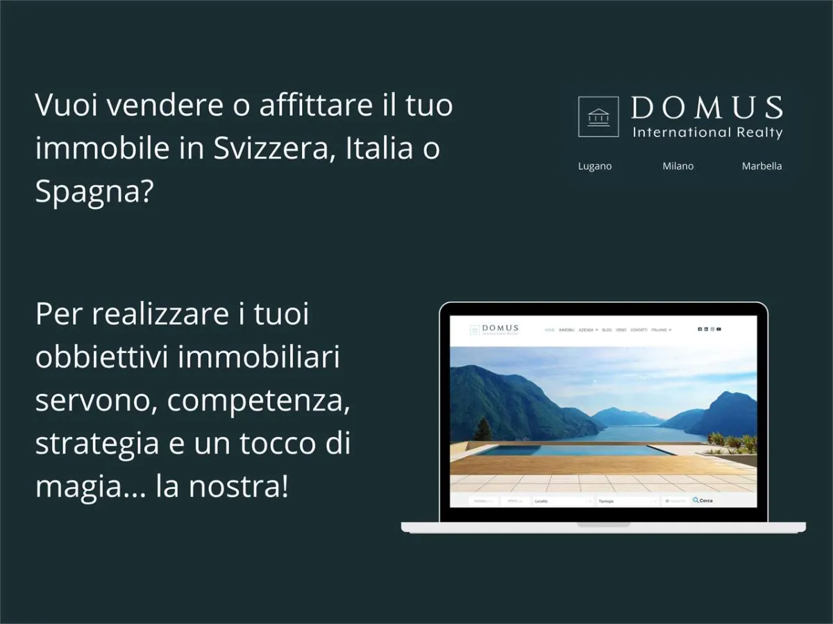 Riva San Vitale In vendita Villa Svizzera - 
cChic-immoHub Il vostro portale immobiliare