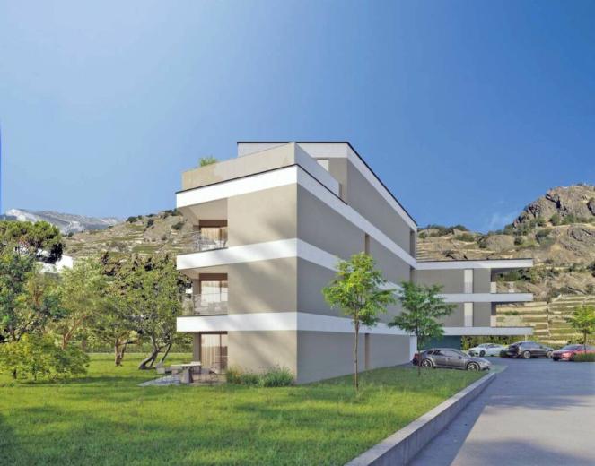 Appartement à vendre à Sion - Appartement de 3,5 pièces avec terrasse. - Smart Propylaia (6)