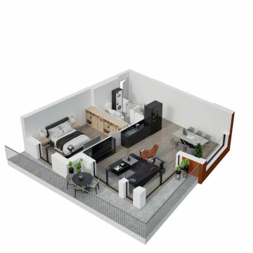 Wohnung zu verkaufen in Monthey - Wohnung zu verkaufen in Monthey, 2.5 Zimmer, 83 m2 - Smart Propylaia (9)
