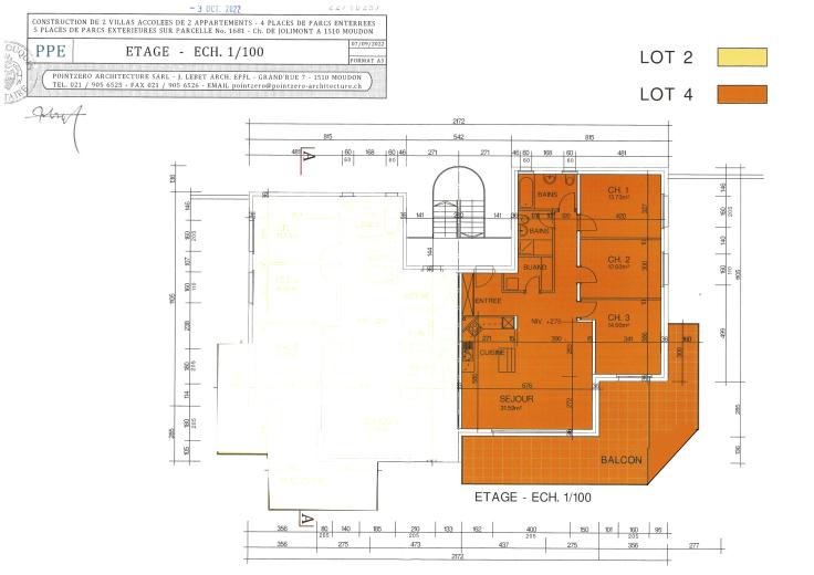 Appartement à vendre à Moudon - MOUDON, appartement 4.5 pièces + combles en fin de construction - Smart Propylaia (6)